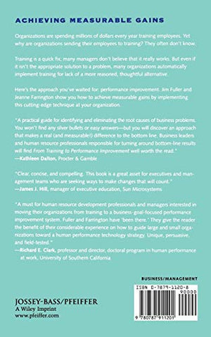 From Training to Performance Improvement,Used