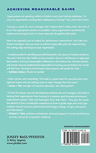 From Training to Performance Improvement,Used