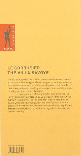 Le Corbusier. The Villa Savoye (Le Corbusier Guides (engl.)),Used