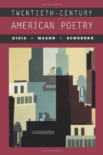 TwentiethCentury American Poetry,Used