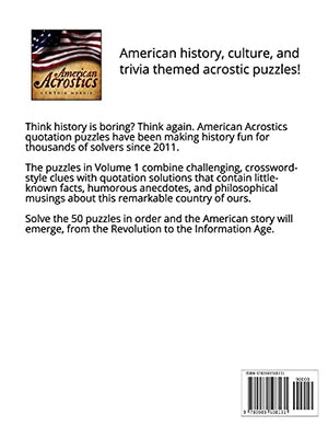American Acrostics Volume 1: U.S. History 101,Used
