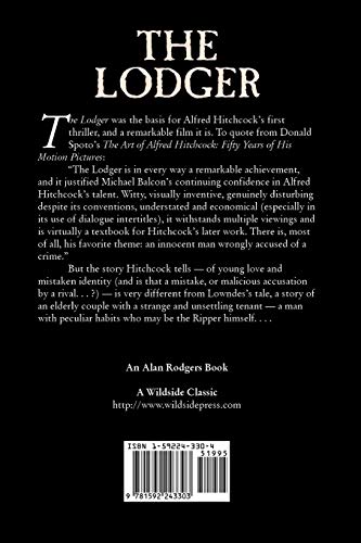 The Lodger by Marie Belloc Lowndes, Fiction, Mystery & Detective,Used