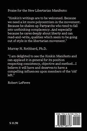 New Libertarian Manifesto and Agorist Class Theory,Used