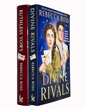 Letters of Enchantment Series 2 Books Collection Set By Rebecca Ross (Divine Rivals, Ruthless Vows)