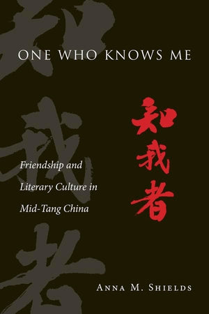 One Who Knows Me: Friendship And Literary Culture In Midtang China (Harvardyenching Institute Monograph Series),Used
