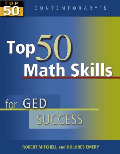 Contemporary's Top 50 Math Skills for GED Success,Used