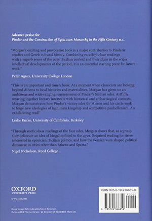 Pindar and the Construction of Syracusan Monarchy in the Fifth Century B.C. (Greeks Overseas),Used