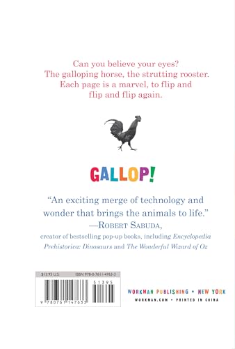 Gallop!: A Scanimation Picture Book,New