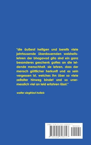 BHAGAVAD GITA  ein studienbuch fr alle, die nach erlsung streben (German Edition),Used
