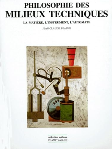 Philosophie Des Milieux Techniques,Used