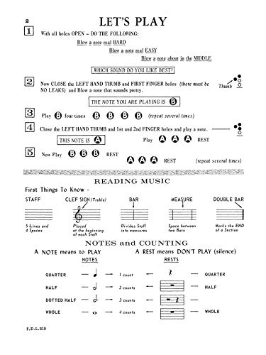 First Division Melody Instrument Method: Student's Book,Used