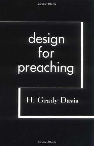 Design for Preaching,Used