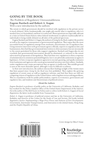 Going by the Book: The Problem of Regulatory Unreasonableness,Used