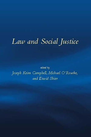 Law And Social Justice (TOPICS IN CONTEMPORARY PHILOSOPHY),Used