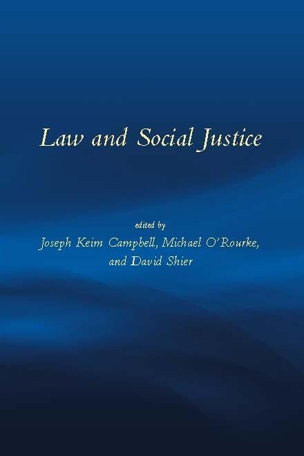 Law And Social Justice (TOPICS IN CONTEMPORARY PHILOSOPHY),Used