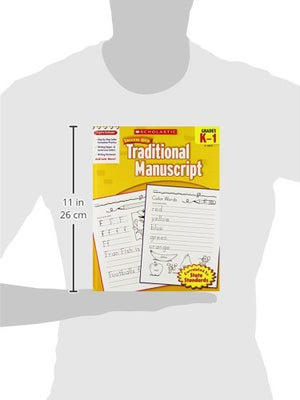 Scholastic Success With Traditional Manuscript, Grades K1,Used