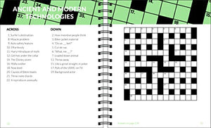 Brain Games  Crosswords Large Print (Green),Used