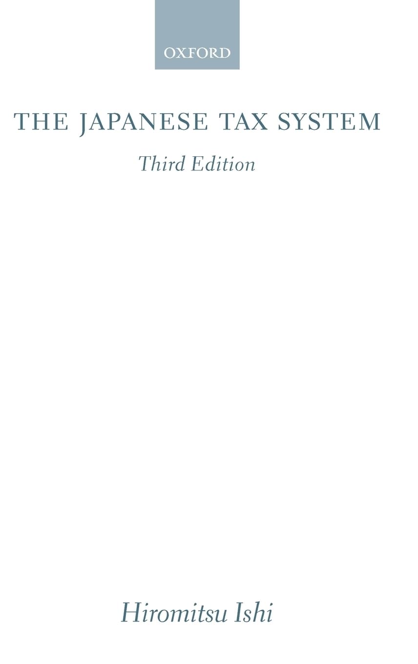 The Japanese Tax System,Used