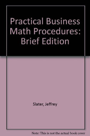 Practical Business Mathematics Procedures,Used