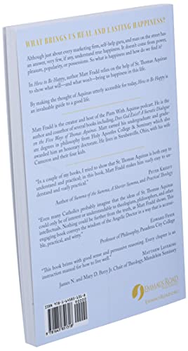 How To Be Happy: Saint Thomas?Secret to a Good Life,Used