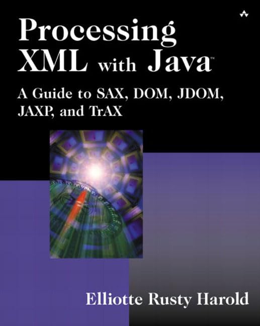 Processing XML with Java: A Guide to SAX, DOM, JDOM, JAXP, and TrAX (2 Volume Set),Used
