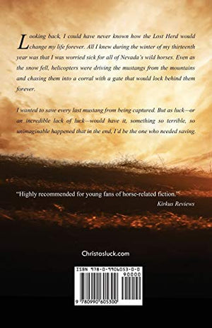 Christa's Luck: The story of a girl, her horse, and the last wild mustangs,Used
