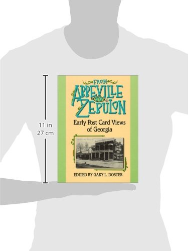 From Abbeville to Zebulon: Early Post Card Views of Georgia,Used