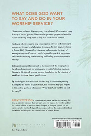 Created to Worship: God's Invitation to Become Fully Human,Used