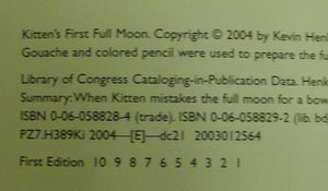 Kitten's First Full Moon,Used