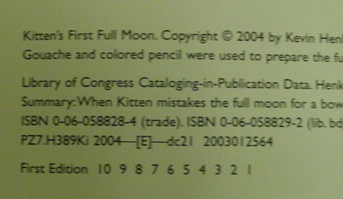 Kitten's First Full Moon,Used