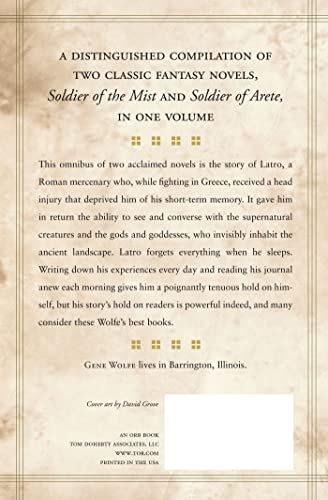Latro In The Mist: Soldier Of The Mist And Soldier Of Aret,New