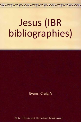 Jesus (IBR Bibliographies),Used