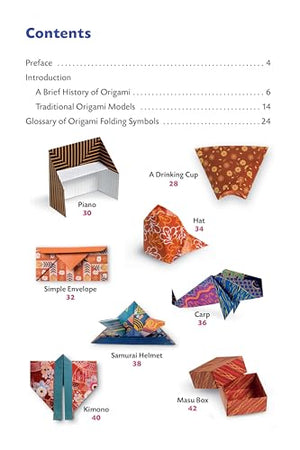 Japanese Origami for Beginners Kit: 20 Classic Origami Models: Kit with 96page Origami Book, 72 Origami Papers and Instructiona,New