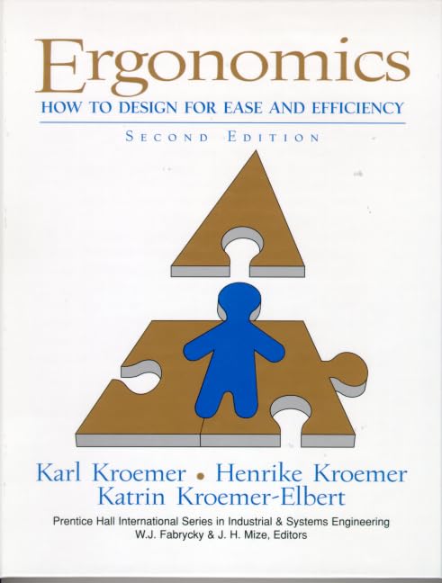 Ergonomics: How to Design for Ease and Efficiency,Used