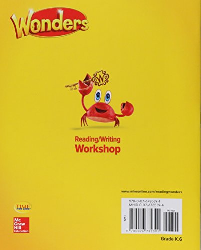 Wonders Reading/Writing Workshop, Volume 6, Grade K (ELEMENTARY CORE READING),Used