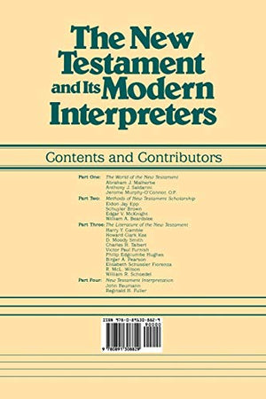The New Testament and Its Modern Interpreters,Used