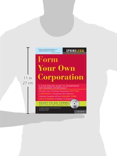 Form Your Own Corporation, Fifth Edition,Used