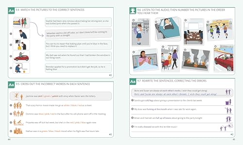 English for Everyone: English Idioms: An ESL Book of Over 1,000 English Phrases and Expressions,New