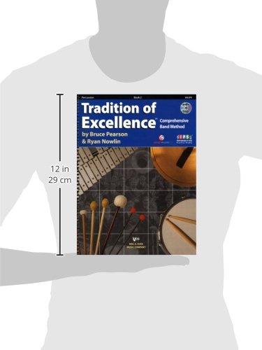 W62PR  Tradition of Excellence Book 2  Percussion,Used