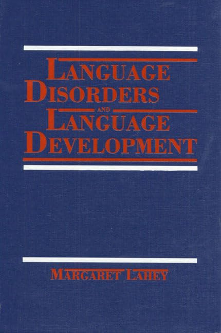 Language Disorders and Language Development,Used