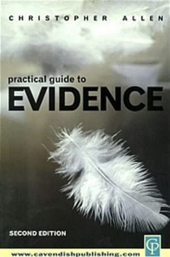 Practical Guide To Evidence,Used