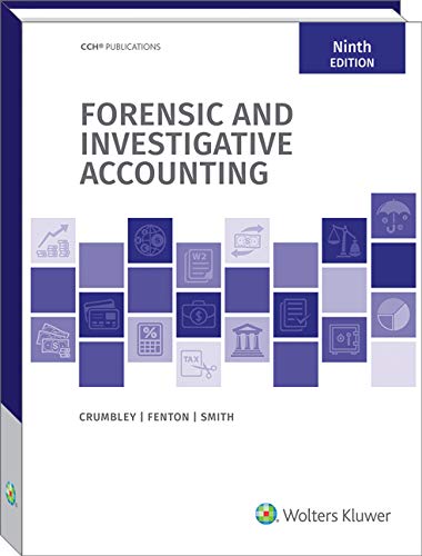 Forensic and Investigative Accounting (9th Edition),Used