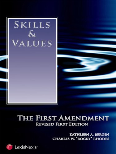Skills & Values: The First Amendment,Used