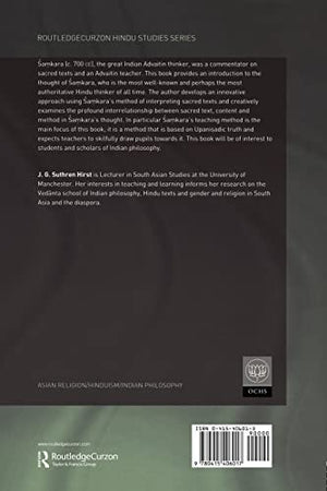 Samkara's Advaita Vedanta: A Way of Teaching (Routledge Hindu Studies Series),Used