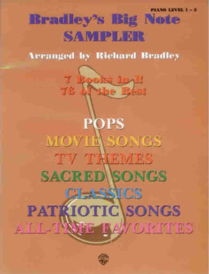 Bradley's Big Note Sampler,Used
