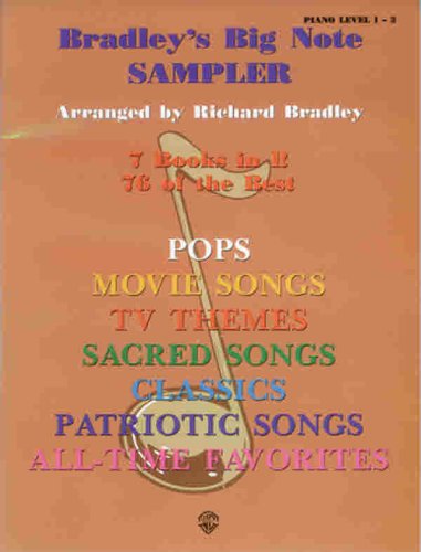 Bradley's Big Note Sampler,Used