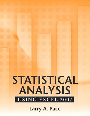 Statistical Analysis Using Excel 2007,New