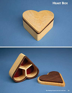 Boxmaking Projects For The Scroll Saw: 30 Woodworking Projects That Are Surprisingly Easy To Make (Fox Chapel Publishing)