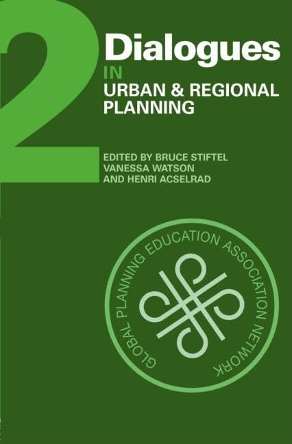 Dialogues in Urban and Regional Planning, volume 2,Used