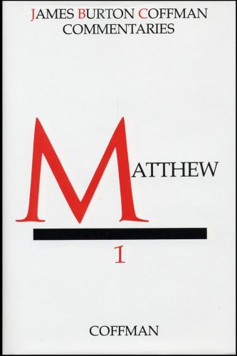Matthew (Coffman New Testament Commentaries, Vol. 1),Used